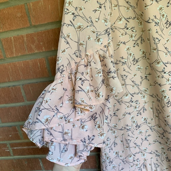 NWOT 🌸 midi ruffle dress - Picture 4 of 5